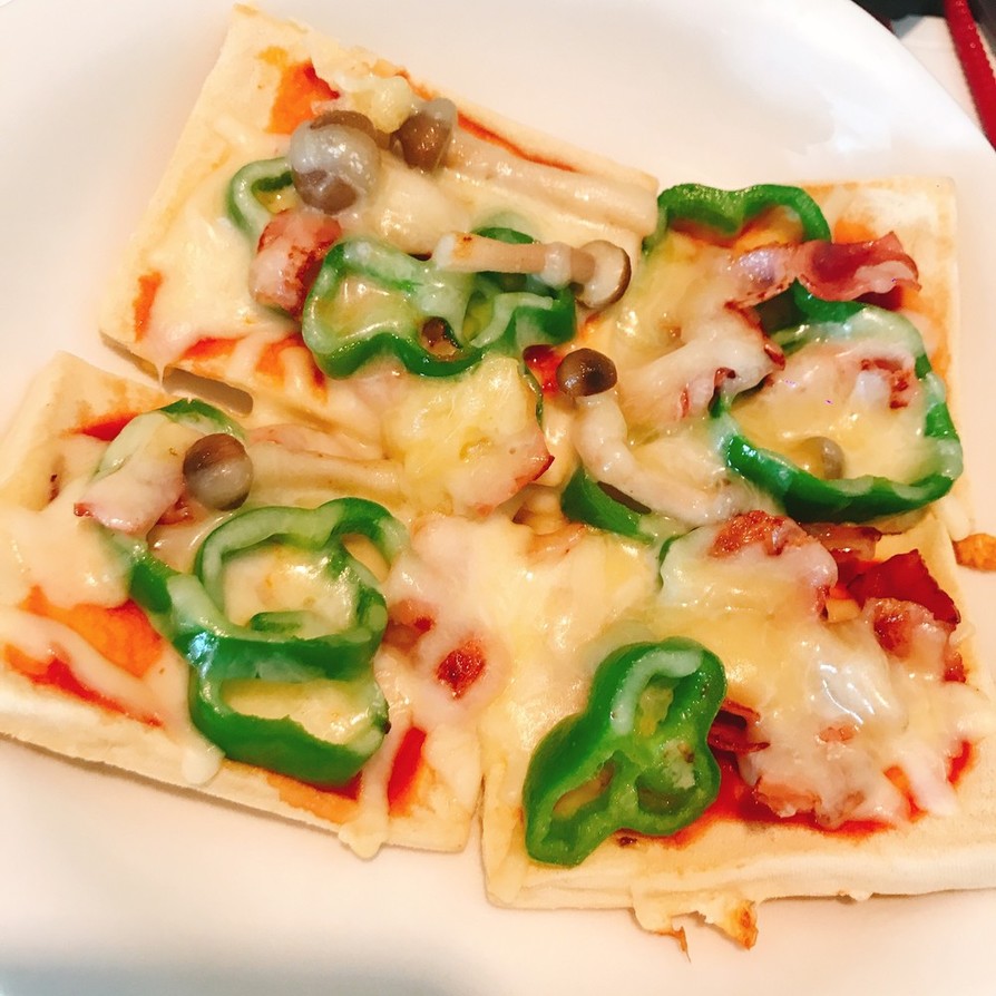 【フライパンで簡単】 低糖質高野豆腐ピザの画像