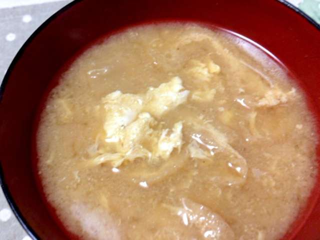 卵とじのお味噌汁その2 レシピ 作り方 By クックパッド