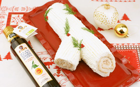 塩味クリスマスケーキ⁉️ブッシュドノエル