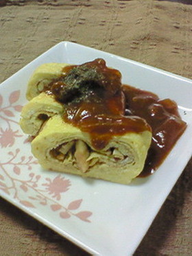 新感覚?アーモンドオムレツ