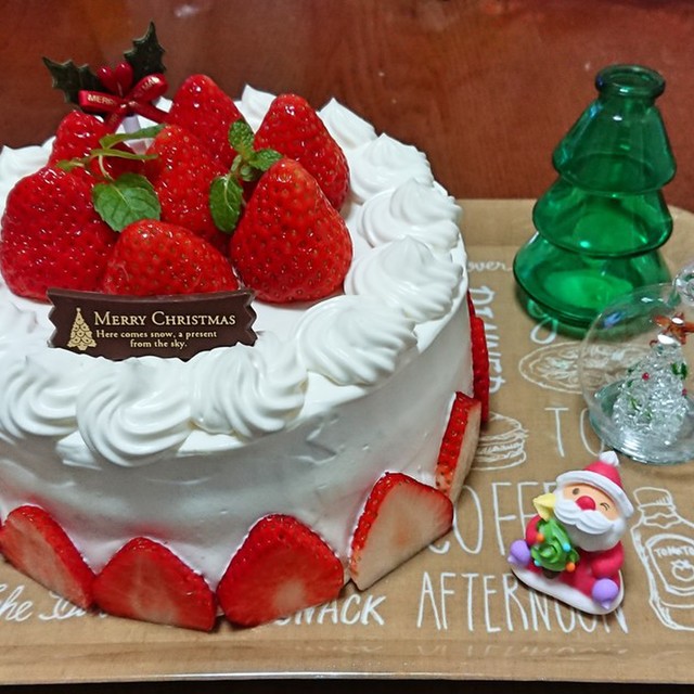 メリークリスマス 苺のショートケーキ レシピ 作り方 By 胡桃 Typer クックパッド