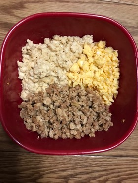 低糖質!大豆ミートでそぼろ飯風