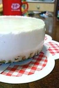 カルピス♡ヨーグルトレアチーズケーキ