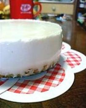 カルピス♡ヨーグルトレアチーズケーキ