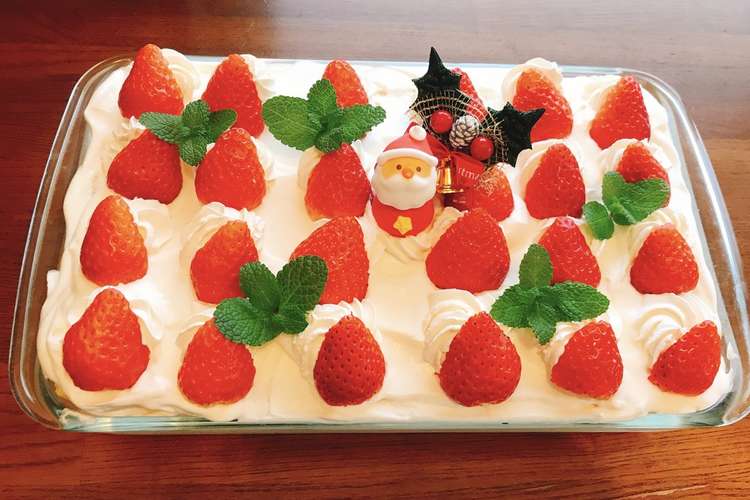 クリスマスにスコップケーキ レシピ 作り方 By Atsukocafe クックパッド