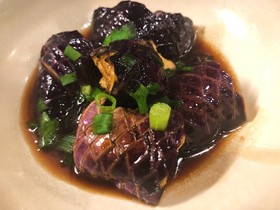 レンジで簡単!ナスの煮浸し