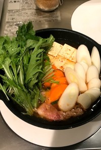 【発毛レシピ】簡単オトコのキムチ鍋