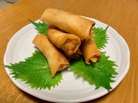 我が家のツナ春巻き