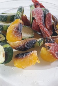 彩り野菜のグリル(冷凍保存用)