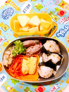 幼稚園お弁当 3歳4ヶ月②