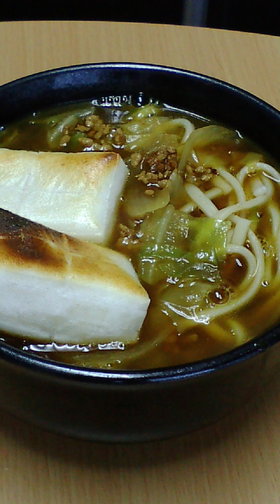 お蕎麦屋さんの超簡単カレーうどん