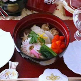 元旦らくらく〰、冷凍で作るお雑煮