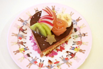 ★フルーツチョコムースケーキ★神天の写真