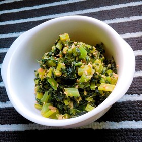 大根葉✤ツナ味噌炒め〜温かご飯のお友に♡