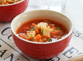 液体塩こうじでまろやかトマトスープ☆