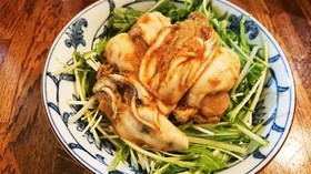 牡蠣の酢味噌和え