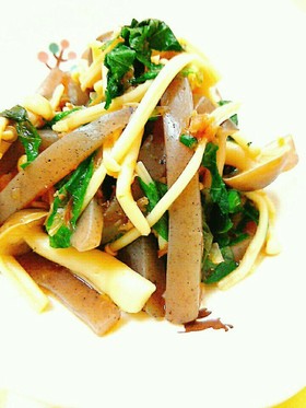 ♪こんにゃくときのこのダイエット煮物♪