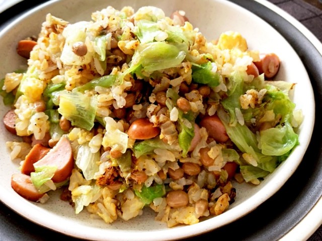子供も喜ぶ ウインナー入り納豆レタス炒飯 レシピ 作り方 By ちびホワイト クックパッド 簡単おいしいみんなのレシピが352万品 子供も喜ぶ ウインナー入り納豆レタス炒飯 レシピ 作り方 By ちびホワイト クックパッド 簡単おいしいみんなのレシピが352万品