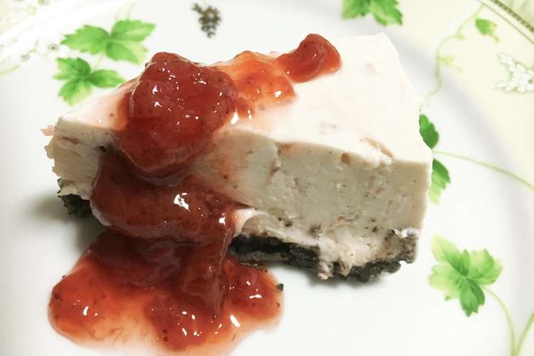 簡単ヘルシー 苺のレアチーズケーキ レシピ 作り方 By Miehiemiki クックパッド 簡単おいしいみんなのレシピが364万品