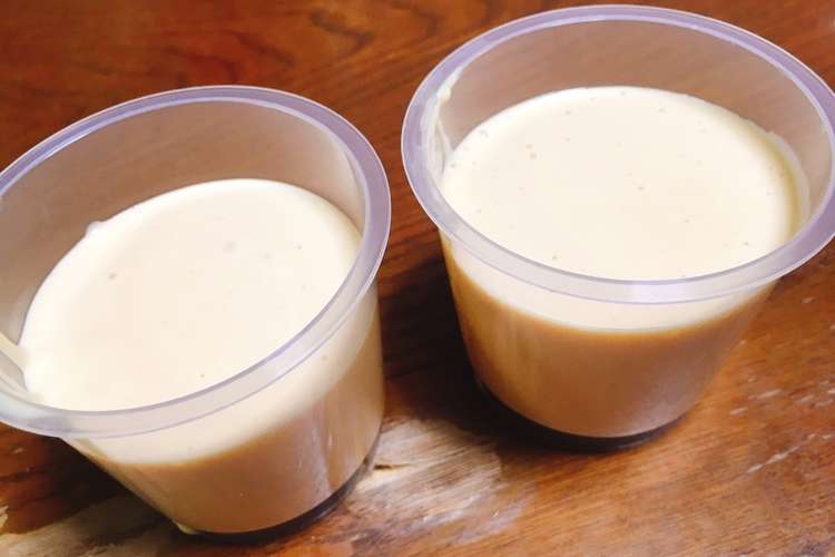 生クリームだけのもちもちプリン レシピ 作り方 By とがまり クックパッド 簡単おいしいみんなのレシピが356万品