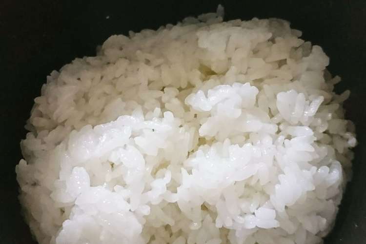 ちびくろちゃん炊飯 白米 レシピ 作り方 By Cocolatesp クックパッド 簡単おいしいみんなのレシピが376万品