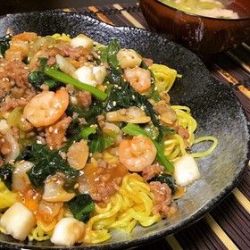 簡単!ランチに◎海鮮あんかけ焼きそば