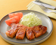豚ロースのトンテキの写真