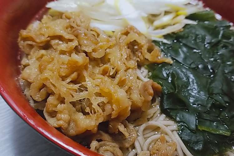 麺つゆで 肉うどんの肉 牛丼にも レシピ 作り方 By ちぇるこ クックパッド