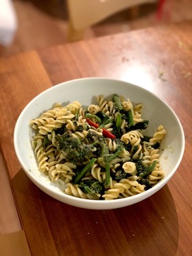 うるめいわしの丸干しで作るパスタソース