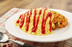 スクランブルオムライス