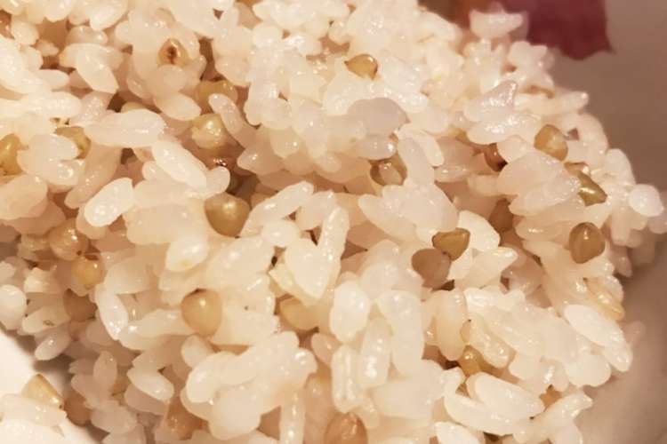 優しいダイエット 蕎麦の実ごはん レシピ 作り方 By もふり214 クックパッド 簡単おいしいみんなのレシピが360万品