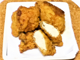 鶏ムネ肉使用 フライドチキン