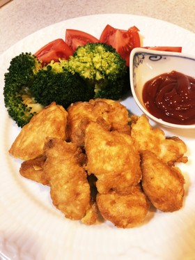 【お弁当】鶏ささみのチーズピカタ
