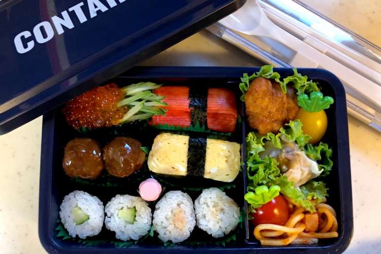 中学生弁当日記 お寿司風弁当編 レシピ 作り方 By ちま クックパッド 簡単おいしいみんなのレシピが351万品
