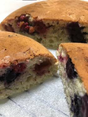 卵なし☆HMと牛乳だけの炊飯器ケーキ