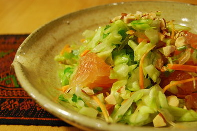 ベトナム風キャベツのサラダの写真