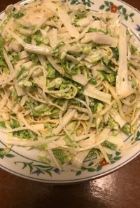 大根と白菜の明太子サラダ
