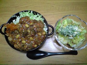 ダイエット☆ライス代わりにカレーキャベツ