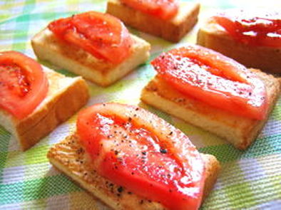 トマト☆トーストの写真