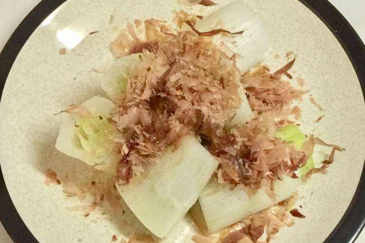 魚焼きグリルで白ネギの丸焼き レシピ 作り方 By まま蔵 クックパッド 簡単おいしいみんなのレシピが362万品