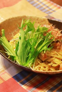 【鍋のシメレシピ】豆乳鍋カルボナーラ