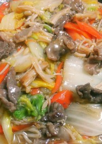 白菜と牛肉の中華風炒め♡簡単！美味しい！