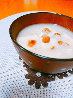 ✿母のなめこと大根おろしのお味噌汁✿