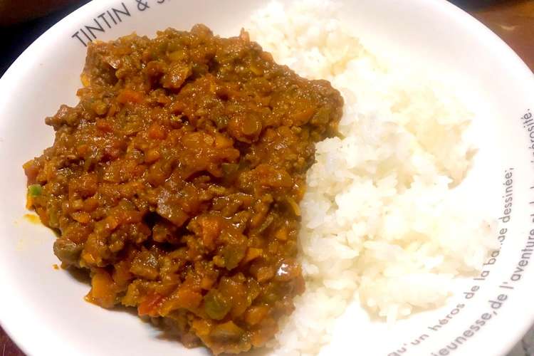 超簡単 本格キーマカレー レシピ 作り方 By 駅員３のキッチン クックパッド
