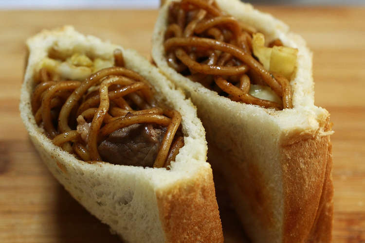 トーストで簡単 焼きそばパン レシピ 作り方 By ぷらっちょ クックパッド 簡単おいしいみんなのレシピが360万品