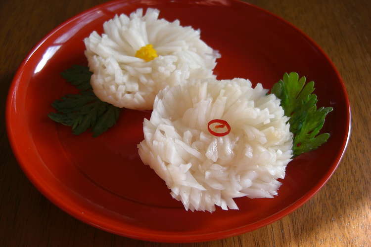 おせち まろやかな菊花かぶの甘酢漬け レシピ 作り方 By 峰村醸造 クックパッド 簡単おいしいみんなのレシピが354万品