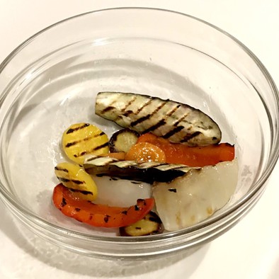 簡単cottaの無水調理鍋で作る焼き野菜の写真