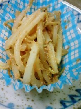 ~材料3つで簡単お弁当おかず明太もやし~