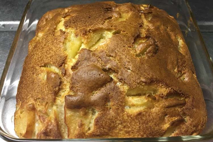 ホットケーキミックスで簡単りんごケーキ レシピ 作り方 By つきのおやつ クックパッド