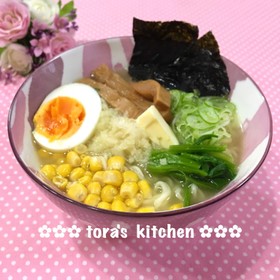 サッポロ一番塩ラーメン☘️我が家の定番